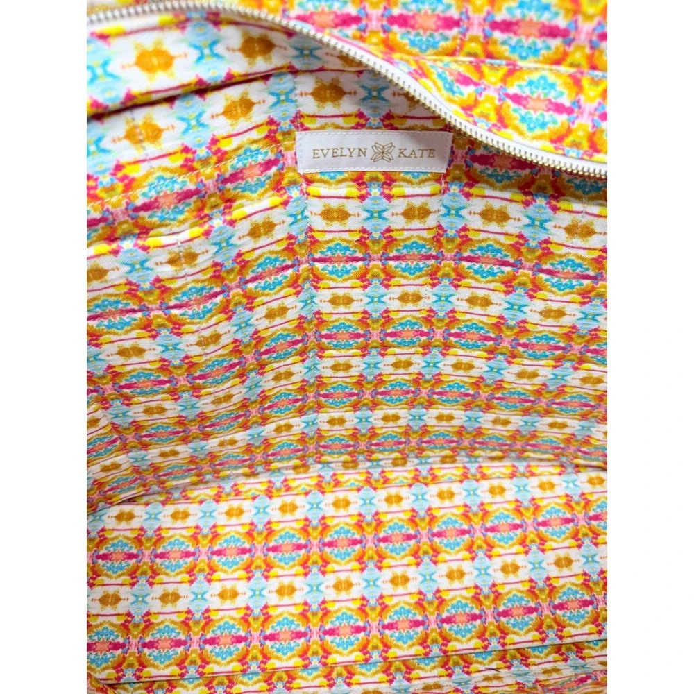 Evelyn & Kate Orange Turtle Quilted Tote - Picture 5 of 8